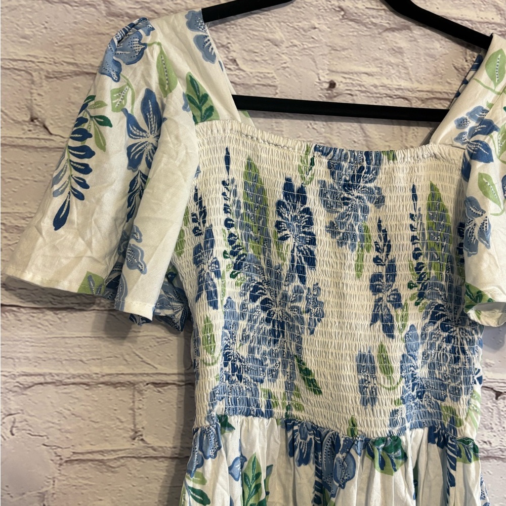 Angie Floral Knotted Mini Dress - Picture 9 of 9